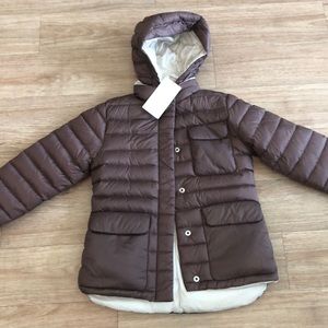 Athleta Pulse reversible down jacket